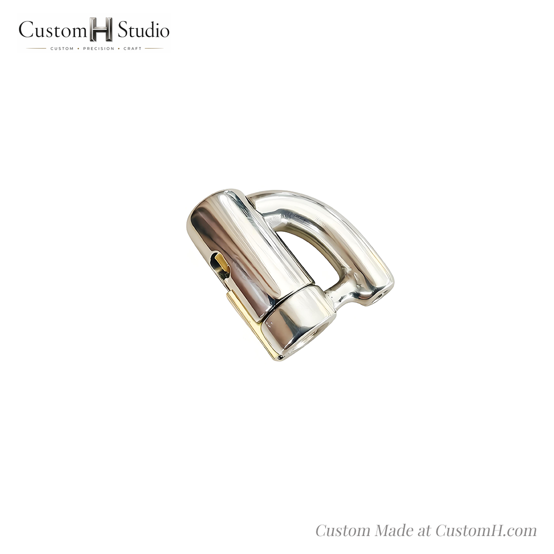 Custom Chastity Cage | Item #187 glans PA lock
