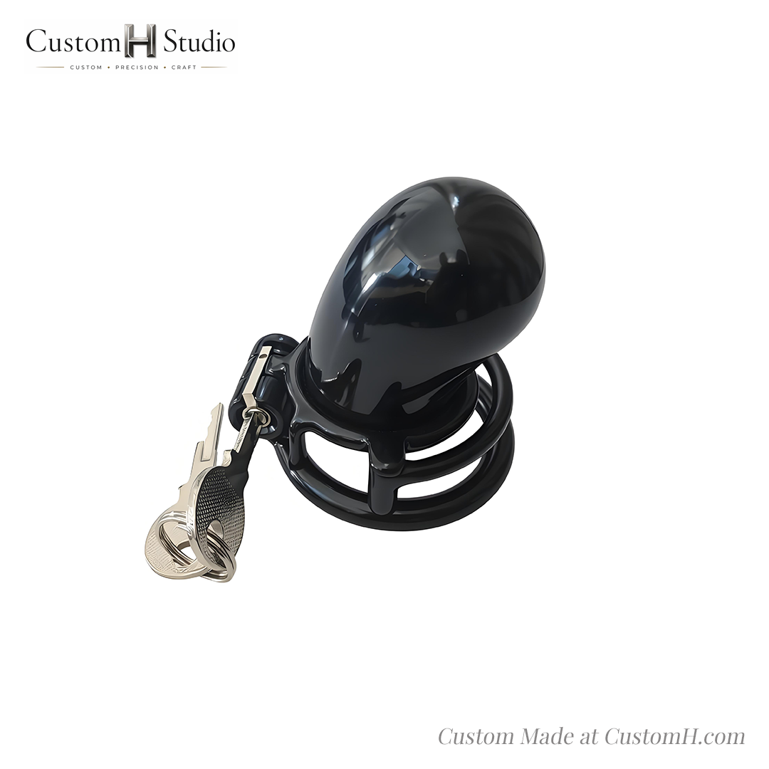 Custom Chastity Cage | Item #243 Full-coverage lock