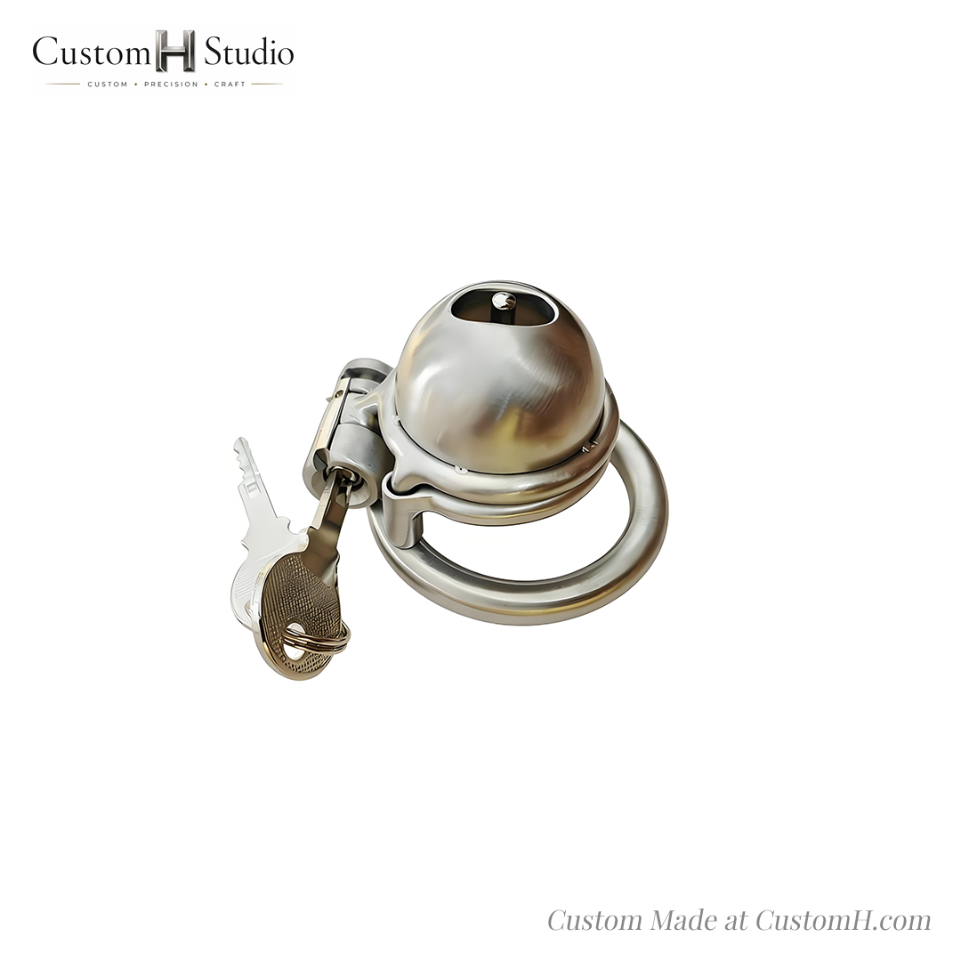 Custom Chastity Cage | Item #244 Full-coverage lock,PA