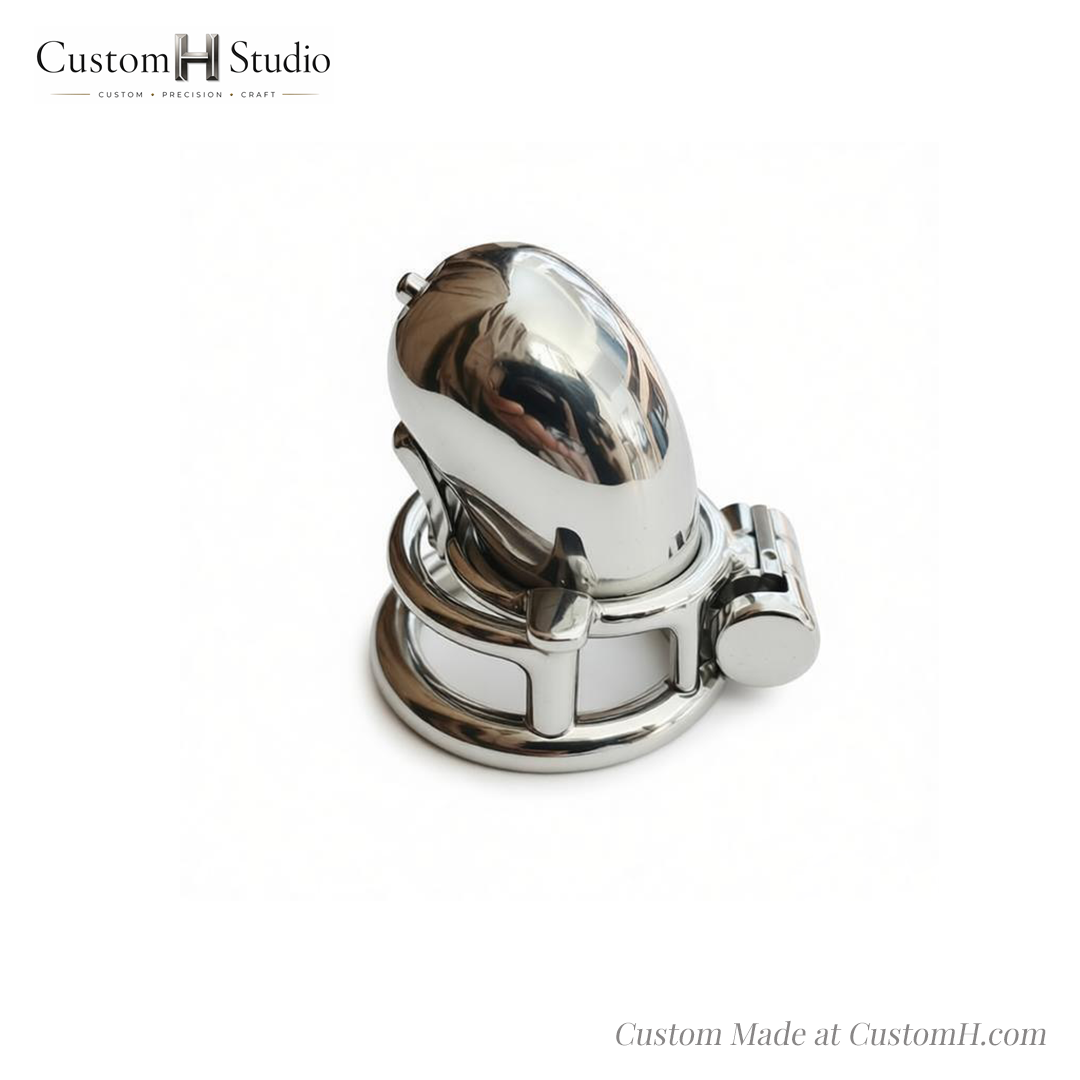 Custom Chastity Cage | Item #246 Full-coverage lock,PA