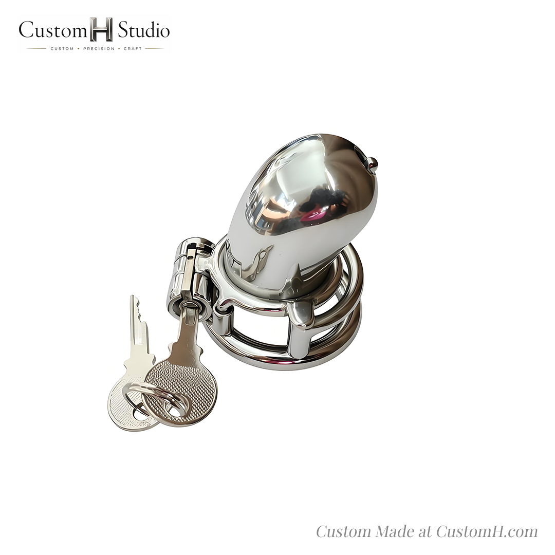 Custom Chastity Cage | Item #247 Full-coverage lock,PA